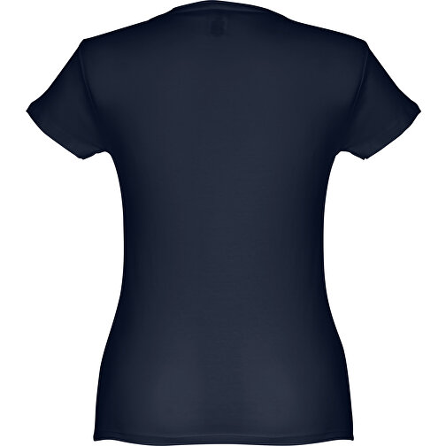 THC SOFIA. Tailliertes Damen-T-Shirt , dunkelblau, 100% Baumwolle, S, 60,00cm x 41,00cm (Länge x Breite), Bild 2