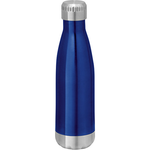 SHOW. 510 ML Edelstahl-Flasche , königsblau, Edelstahl, , Bild 1