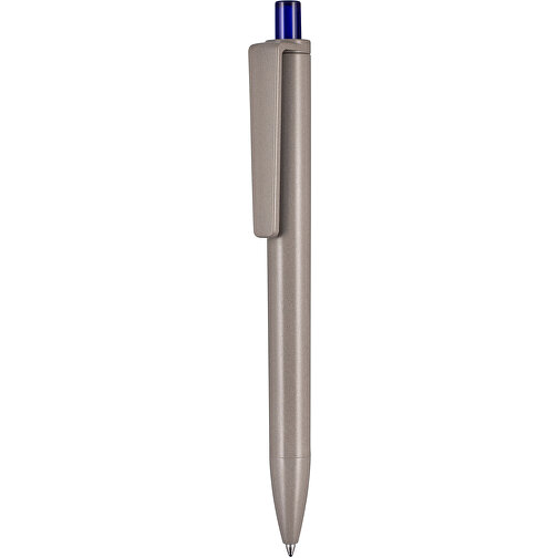 Kugelschreiber ALGO-PEN , Ritter-Pen, natur/ozeanblau, Algoblend PLA-ENP 20-002, 14,50cm (Länge), Bild 1