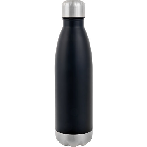 Vakuum-Trinkflasche GOLDEN TASTE Doppelwandig , schwarz, Edelstahl, 26,00cm (Höhe), Bild 1