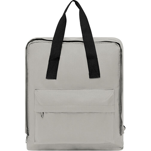 Rucksack HIP , grau, 600D Polyester, 34,50cm x 9,50cm x 28,00cm (Länge x Höhe x Breite), Bild 2