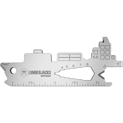 Set de cadeaux / articles cadeaux : ROMINOX® Key Tool Cargo Ship (19 functions) emballage à motif , Image 11