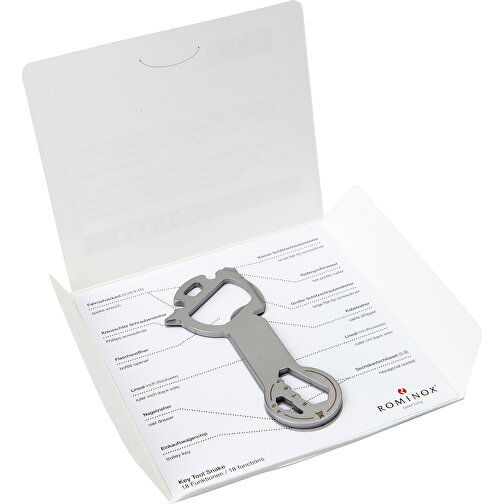 Set de cadeaux / articles cadeaux : ROMINOX® Key Tool Snake (18 functions) emballage à motif Viel , Image 8