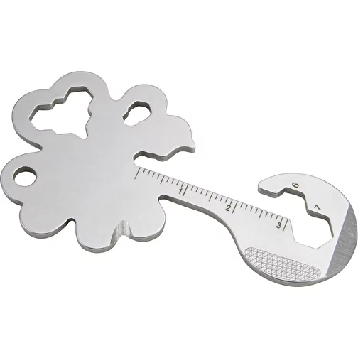 ROMINOX® Charm portafortuna a forma di chiave / Charm portafortuna a forma di quadrifoglio (19 funzi, Immagine 6