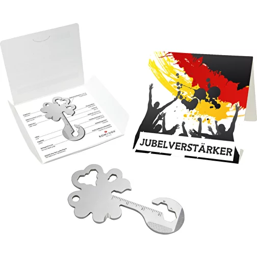 Set de cadeaux / articles cadeaux : ROMINOX® Key Tool Lucky Charm (19 functions) emballage à motif, Image 1