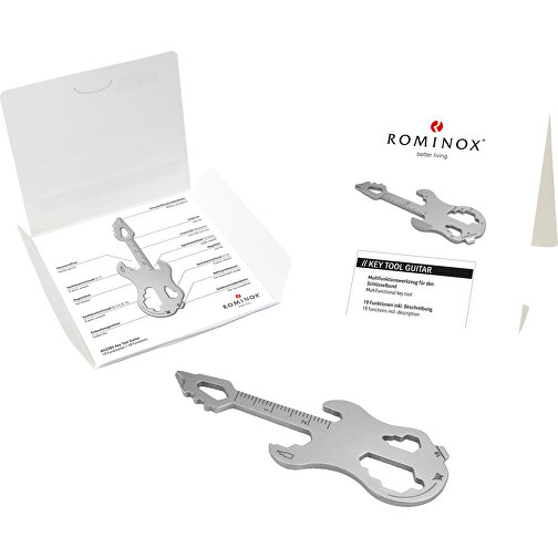 Set de cadeaux / articles cadeaux : ROMINOX® Key Tool Guitar (19 functions) emballage à motif Outi, Image 2