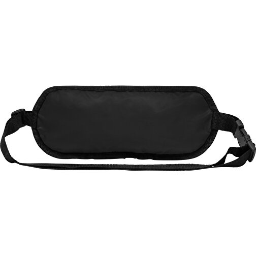 Gürteltasche BUDDY , schwarz, 420D Polyester, 28,00cm x 12,00cm (Länge x Breite), Bild 4