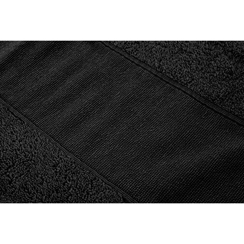 Handtuch Mari 50 X 100 Cm Schwarz , schwarz, 100 % Baumwolle, 26,00cm x 4,00cm x 19,00cm (Länge x Höhe x Breite), Bild 3