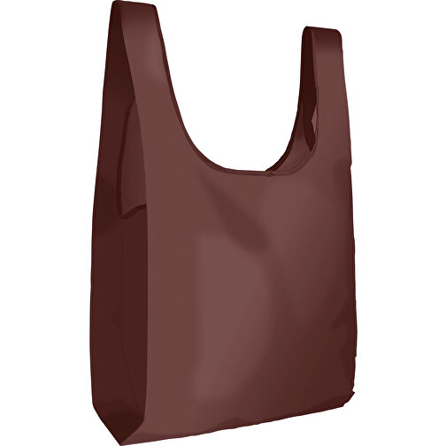 Full Color Faltbare Einkaufstasche Mit Innenfach , braun, Polyester, 63,00cm x 41,00cm (Höhe x Breite), Bild 1
