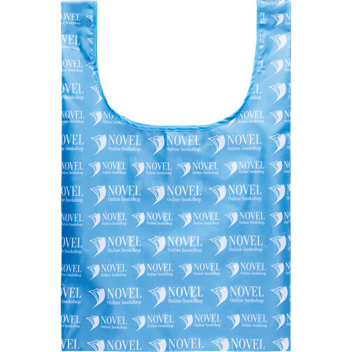 Full Color Faltbare Einkaufstasche Mit Innenfach , dunkelrot, Polyester, 63,00cm x 41,00cm (Höhe x Breite), Bild 3