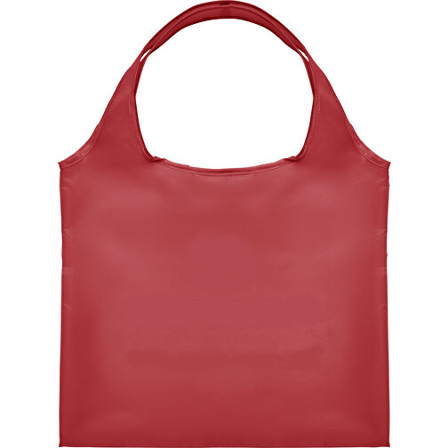Full Color Faltbare Einkaufstasche Mit Innenfach , dunkelrot, Polyester, 56,00cm x 41,00cm (Höhe x Breite), Bild 1