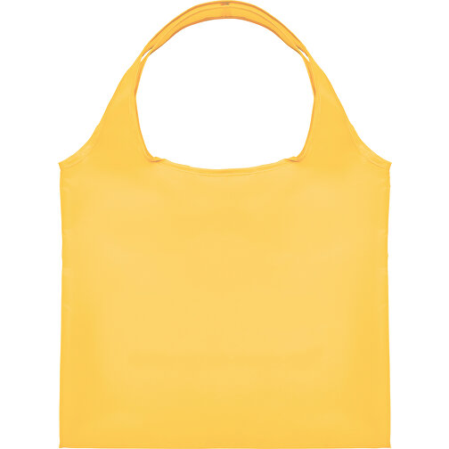 Full Color Faltbare Einkaufstasche Mit Innenfach , gelb, Polyester, 56,00cm x 41,00cm (Höhe x Breite), Bild 1
