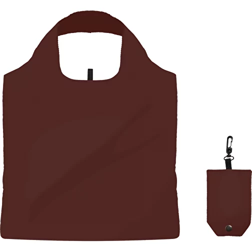 Sac à provisions pliable en couleur avec pochette, Image 1