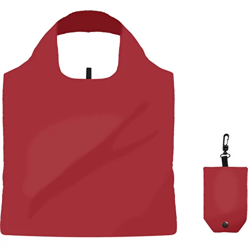 Sac à provisions pliable en couleur avec pochette, Image 1
