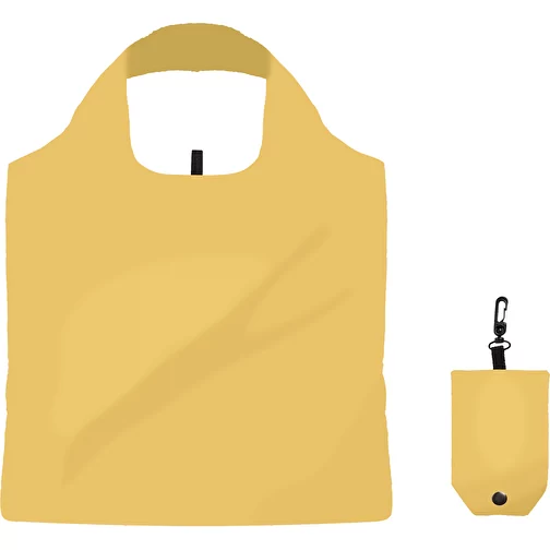 Sac à provisions pliable en couleur avec pochette, Image 1