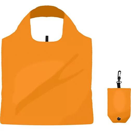 Sac à provisions pliable en couleur avec pochette, Image 1