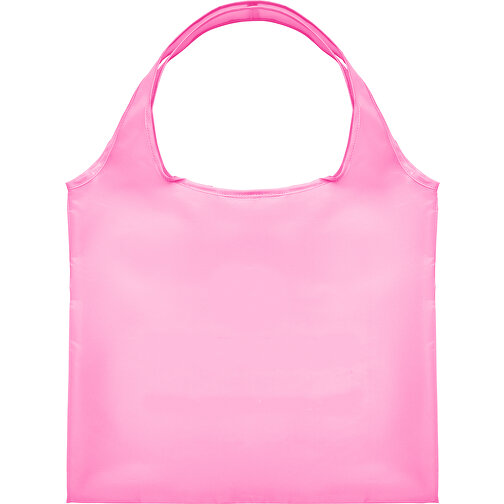 Full Color Faltbare Einkaufstasche , hell-pink, Polyester, 56,00cm x 41,00cm (Höhe x Breite), Bild 1