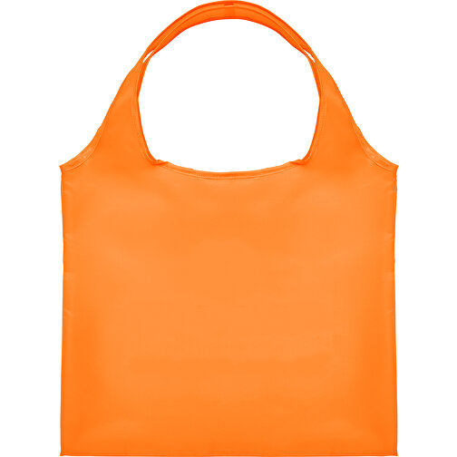 Full Color Faltbare Einkaufstasche , orange, Polyester, 56,00cm x 41,00cm (Höhe x Breite), Bild 1