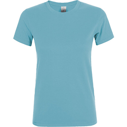 T-Shirt - Regent Women , Sol´s, atoll blau, Baumwolle, S, 61,00cm x 41,00cm (Länge x Breite), Bild 1