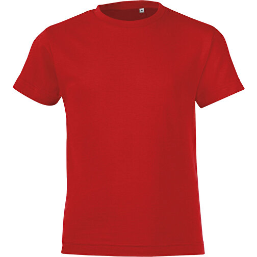 T-Shirt - Regent Fit Kids , Sol´s, rot, Baumwolle, 4XL, 142,00cm x 152,00cm (Länge x Breite), Bild 1