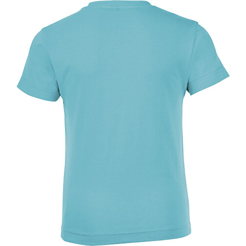 T-Shirt - Regent Fit Kids , Sol´s, atoll blau, Baumwolle, L, 96,00cm x 104,00cm (Länge x Breite), Bild 2