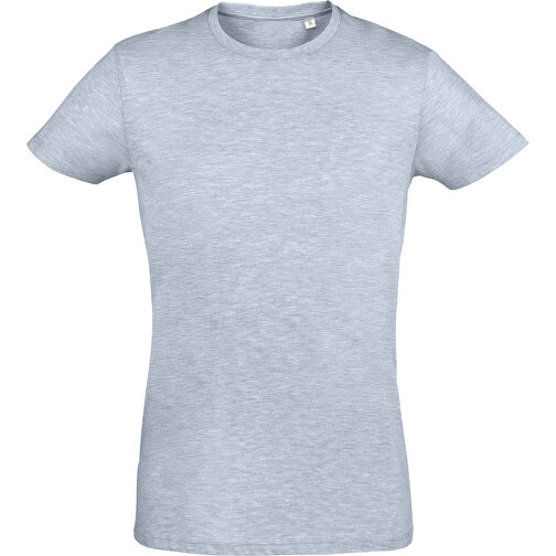 T-Shirt - Regent Fit , Sol´s, heide-himmelsblau, Baumwolle, XXL, 78,00cm x 61,00cm (Länge x Breite), Bild 1