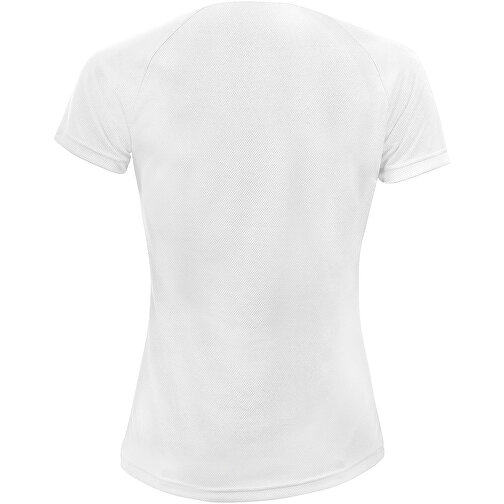 T-Shirt - Sporty Women , Sol´s, weiss, Polyester, M, 64,00cm x 47,00cm (Länge x Breite), Bild 2