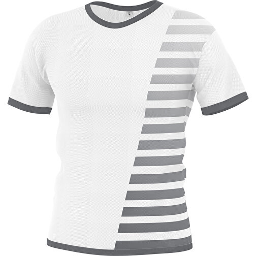 Regular T-Shirt Individuell - Vollflächiger Druck , dunkelgrau, Polyester, XL, 78,00cm x 124,00cm (Länge x Breite), Bild 1