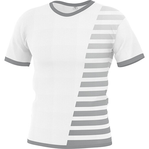 Regular T-Shirt Individuell - Vollflächiger Druck , silber, Polyester, XL, 78,00cm x 124,00cm (Länge x Breite), Bild 1