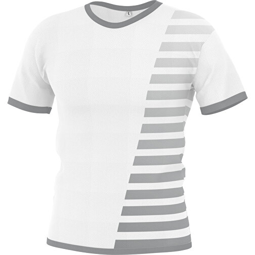 Regular T-Shirt Individuell - Vollflächiger Druck , grau, Polyester, L, 73,00cm x 112,00cm (Länge x Breite), Bild 1