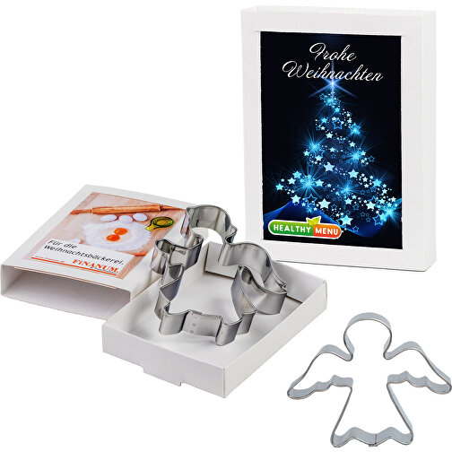 Moldes de repostería en caja portaobjetos - Navidad - Ángeles, Imagen 1