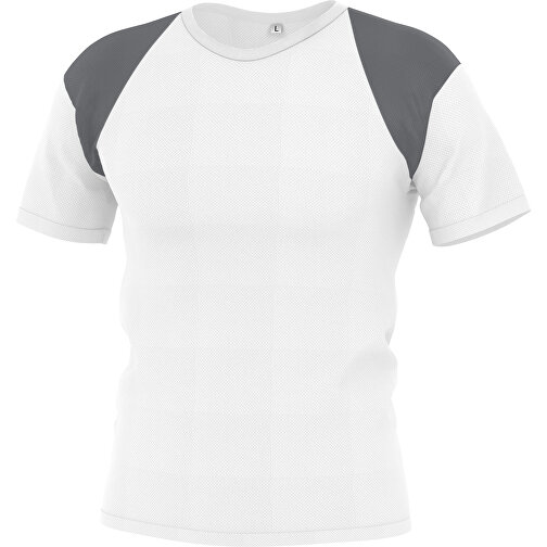Regular T-Shirt Individuell - Vollflächiger Druck , dunkelgrau, Polyester, 2XL, 78,00cm x 124,00cm (Länge x Breite), Bild 1