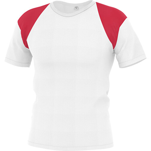 Regular T-Shirt Individuell - Vollflächiger Druck , dunkelrot, Polyester, XL, 76,00cm x 120,00cm (Länge x Breite), Bild 1