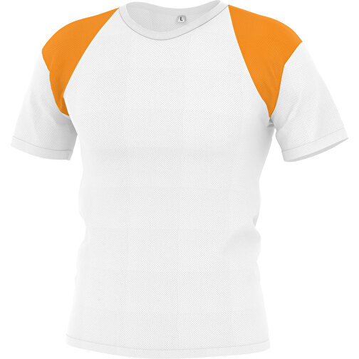 Regular T-Shirt Individuell - Vollflächiger Druck , orange, Polyester, L, 73,00cm x 112,00cm (Länge x Breite), Bild 1
