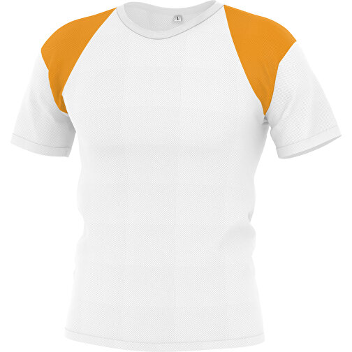 Regular T-Shirt Individuell - Vollflächiger Druck , kürbisorange, Polyester, M, 70,00cm x 104,00cm (Länge x Breite), Bild 1