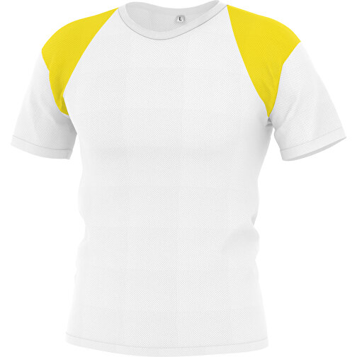 Regular T-Shirt Individuell - Vollflächiger Druck , gelb, Polyester, XL, 76,00cm x 120,00cm (Länge x Breite), Bild 1