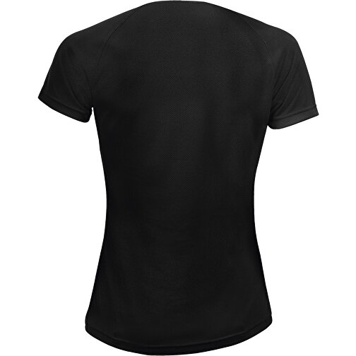 T-Shirt - Sporty Women , Sol´s, schwarz, Polyester, XS, 60,00cm x 41,00cm (Länge x Breite), Bild 2