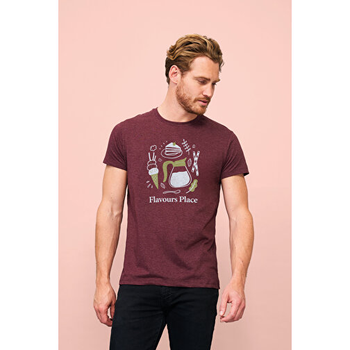 T-Shirt - Regent Fit , Sol´s, heide-jeans, Baumwolle, M, 72,00cm x 51,00cm (Länge x Breite), Bild 4