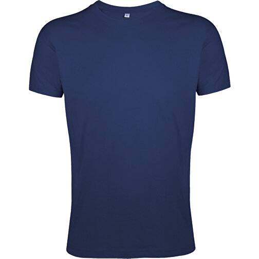 T-Shirt - Regent Fit , Sol´s, französische navy, Baumwolle, XXL, 78,00cm x 61,00cm (Länge x Breite), Bild 1