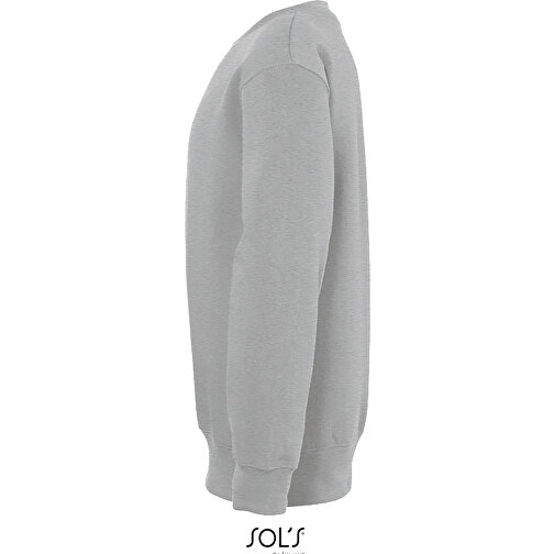 Sweatshirt - New Supreme Kids , Sol´s, graue melange, Mischgewebe Polyester/Baumwolle, XL, 106,00cm x 116,00cm (Länge x Breite), Bild 3