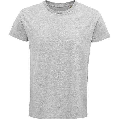 T-Shirt - Crusader Men , Sol´s, graue melange, Organische Baumwolle, XS, 67,50cm x 45,00cm (Länge x Breite), Bild 1