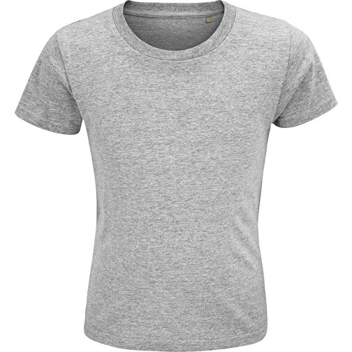 T-Shirt - Crusader Kids , Sol´s, graue melange, Organische Baumwolle, XL, 106,00cm x 116,00cm (Länge x Breite), Bild 1