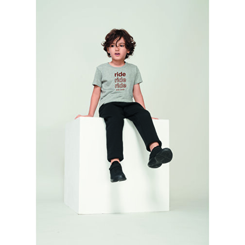 T-Shirt - Crusader Kids , Sol´s, tiefschwarz, Organische Baumwolle, XXL, 118,00cm x 128,00cm (Länge x Breite), Bild 4