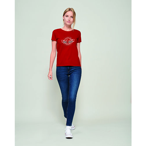 T-Shirt - Pioneer Women , Sol´s, weiß, Organische Baumwolle, XL, 67,00cm x 50,00cm (Länge x Breite), Bild 4