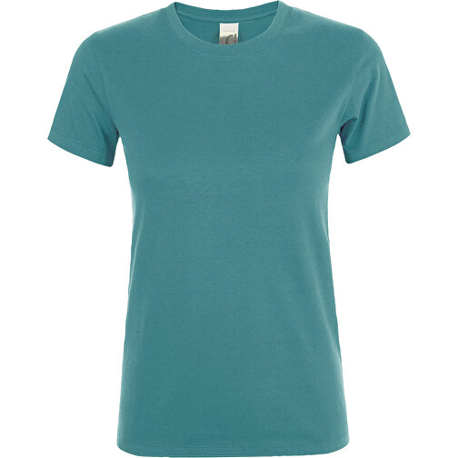 T-Shirt - Regent Women , Sol´s, entenblau, Baumwolle, M, 63,00cm x 44,00cm (Länge x Breite), Bild 1