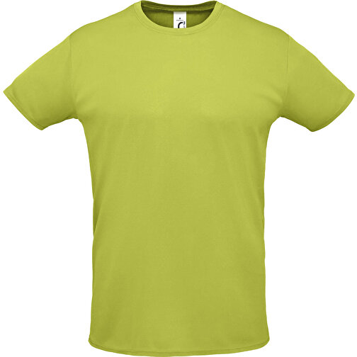 T-Shirt - Sprint , Sol´s, apfelgrün, Polyester, L, 73,00cm x 54,00cm (Länge x Breite), Bild 1