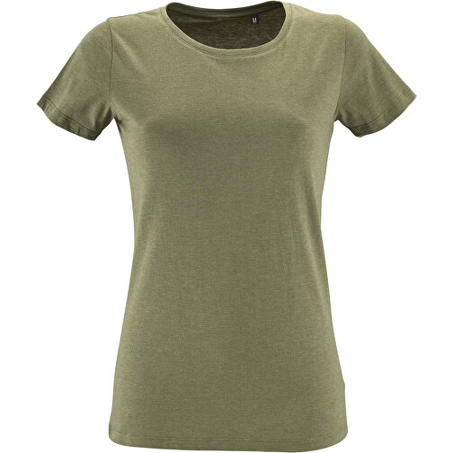 T-Shirt - Regent Fit Women , Sol´s, heide-khaki, Gekämmte Baumwolle, XXL, 69,00cm x 53,00cm (Länge x Breite), Bild 1