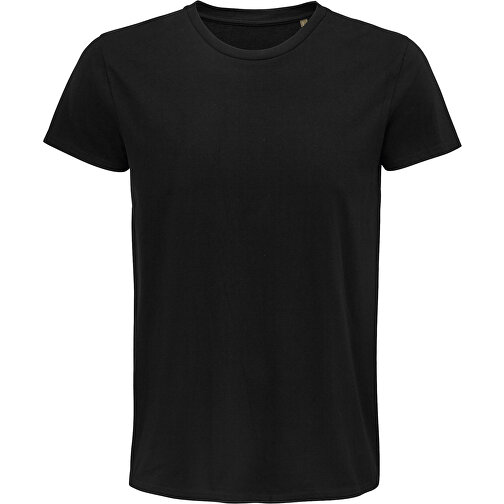 T-Shirt - Pioneer Men , Sol´s, tiefschwarz, Organische Baumwolle, XXL, 78,00cm x 60,00cm (Länge x Breite), Bild 1