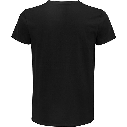 T-Shirt - Pioneer Men , Sol´s, tiefschwarz, Organische Baumwolle, 4XL, 82,00cm x 66,00cm (Länge x Breite), Bild 2