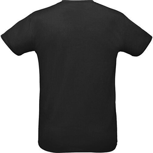 T-Shirt - Sprint , Sol´s, schwarz, Polyester, XL, 74,00cm x 57,00cm (Länge x Breite), Bild 2